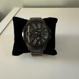 Fossil Men's Luxury Twist Collection Black Watch ME1147 $250